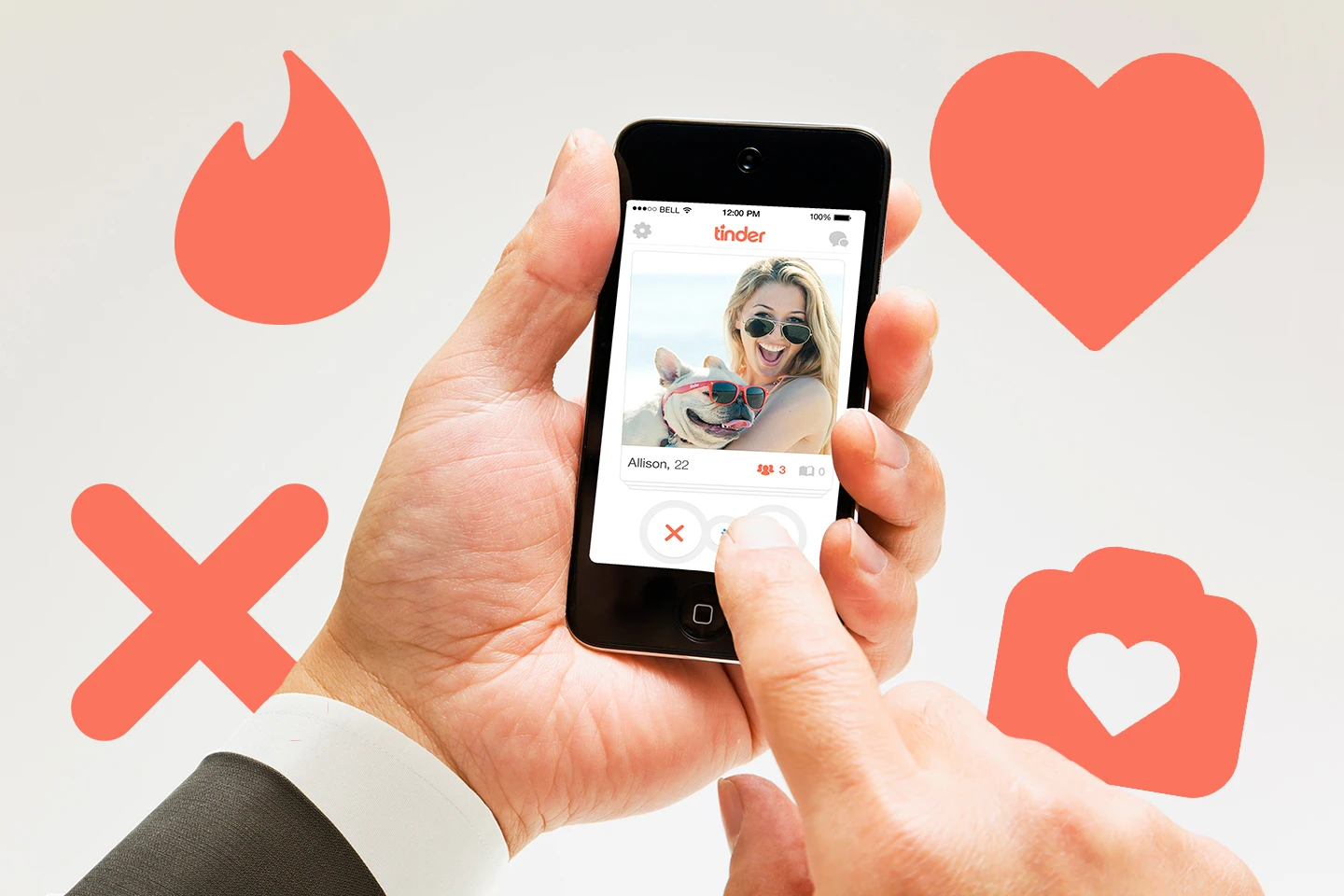 Tinder Sin Facebook